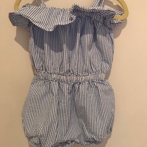 Ralph Lauren Seersucker Romper